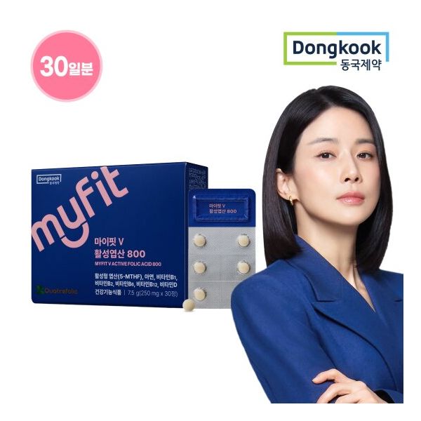 동국제약 마이핏 활성<b>엽산</b> 800 1박스 273735