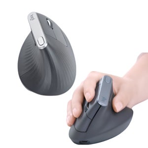 국내정품 로지텍 버티컬 마우스 3in1 무선 블루투스 유선 3대 동시연결 유니파잉수신기 손목통증