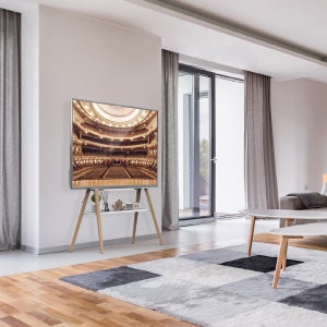 카멜마운트 FS75N 이젤 벽면밀착형 인테리어 공간 활용 TV 스탠드