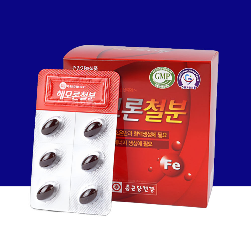 종근당 헴철 임산부철분제 출산후철분제 약2개월
