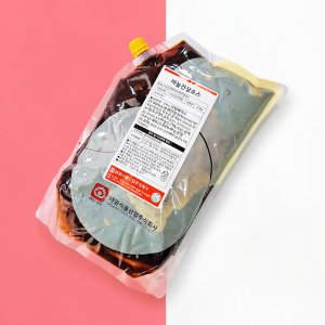 [분이네] 태원 마늘간장 소스 2kg 간장 치킨소스 업소용