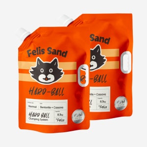 [리뉴얼] 김명철 미야옹철 고양이모래 벤토나이트 카사바 카사벤토 하드볼 8.3kg, 2개