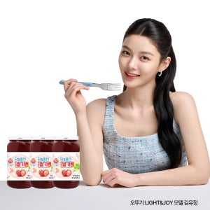 오뚜기 LIGHT&JOY 당을줄인 논산딸기쨈 480g 3개