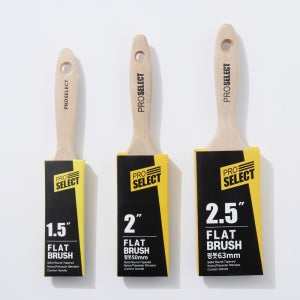 프로셀렉트 평붓 25mm 50mm 63mm 빽붓 보급형 페인트붓 납작붓 페인팅 부자재