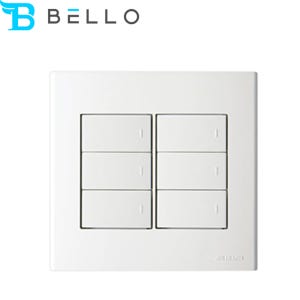 진흥전기 6구 캡형 스위치 FS시리즈 JINHEUNG