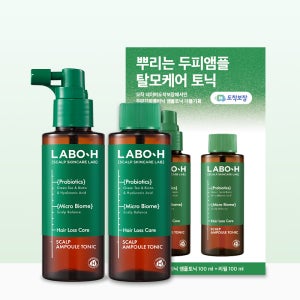 라보에이치 두피강화클리닉 앰플 토닉 100ml+100ml리필