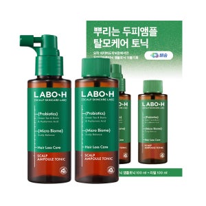 라보에이치 두피강화클리닉 앰플 토닉 100ml+100ml리필