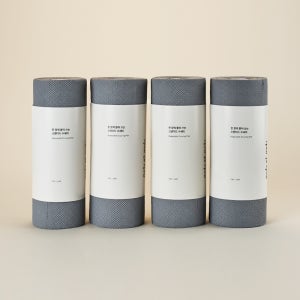 어슬릭 일회용수세미 설거지 주방수세미 1회용 그레이 60개입, 4개