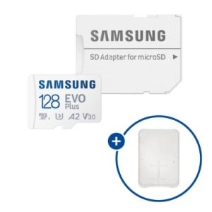 공항수령 SD카드 128GB 삼성전자 EVO Plus 외장 메모리카드 microSD