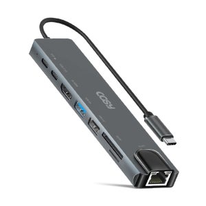 USB C타입 8포트 멀티허브 노트북 맥북 아이패드 갤럭시탭 태블릿 허브