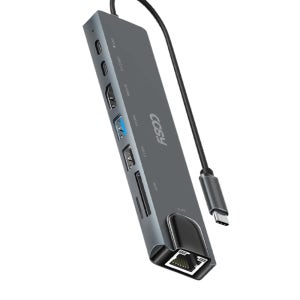 USB C타입 8포트 멀티허브 노트북 맥북 아이패드 갤럭시탭 태블릿 허브