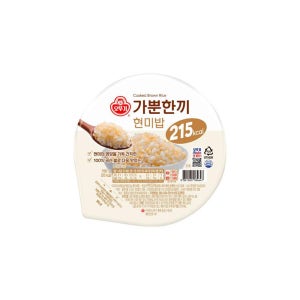 오뚜기 가뿐한끼 현미밥 150g 30입