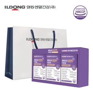 일동생활건강 생유산균 100억 낙산균 선물세트 2g 30포 3박스