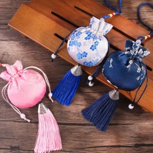 오색복주머니 인사동선물 한국적인선물 외국친구선물 색동 새해