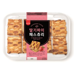 삼립 딸기파이 패스츄리 300g 딸기과자 딸기잼파이