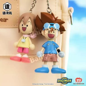 토에이 디지몬 어드벤처 키링 가방고리 목각인형 가챠 굿즈 세트
