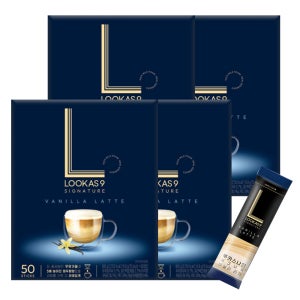 남양 루카스나인 시그니처 바닐라라떼 200T(50Tx4개)
