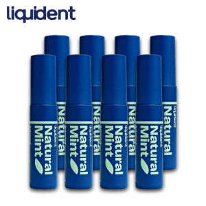 리퀴덴트 입냄새제거 무알콜 구강스프레이 구취제거 구강청결제 휴대용가글 10ml, 8개