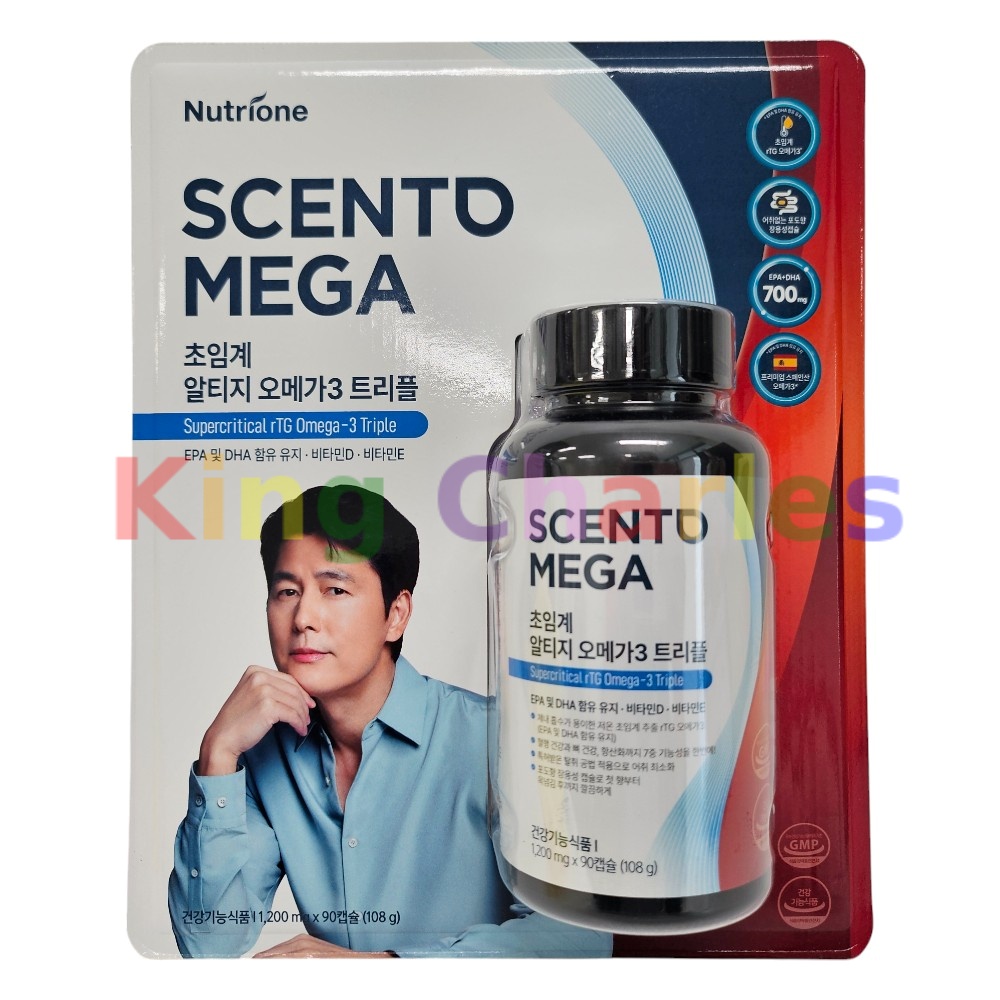 센토<b>메가</b> 초임계 <b>알티지</b> <b>오메가3</b> 트리플 1200mg x 90캡슐 / <b>rtg</b> 영양제