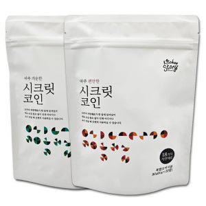 키친스토리 시크릿코인 아주편안한1개+아주개운한1개 총 40알 빅마마 동전육수