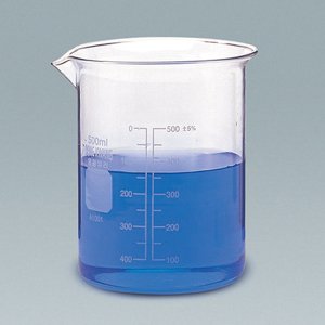 비이커 유리 비커 (경질/500ml)