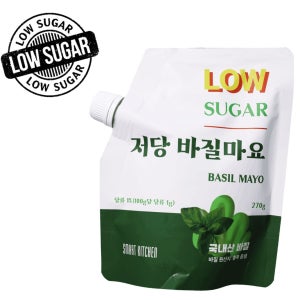 스마트키친 저당 바질마요 270g 1개