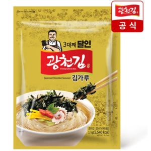 광천김가루 3대째 달인 김가루 (국내산) 1kg, 4개