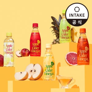 [슈퍼적립] 슈가로로 애사비 스파클링 5종 사과초모식초 배 사과 자몽 파인애플 24병+24병 (48병)