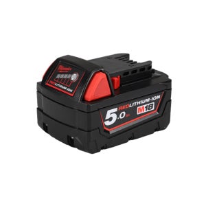 밀워키 18V 리튬이온 충전 배터리 전동 공구 잔량표시 밧데리 M18B5 IS-84261