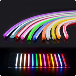 LED 네온 사인 조명 와이어 스트립 DIY 싸인 간판 제작 만들기 튜브 (N1623)