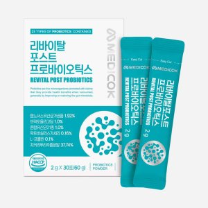 리바이탈 포스트 프로바이오틱스 온가족 장건강 유산균 30포, 1개