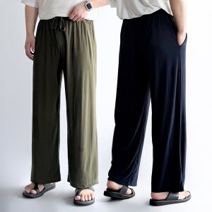 1+1 남자냉장고 쿨링바지 아이스 냉감 와이드 빅사이즈 바지