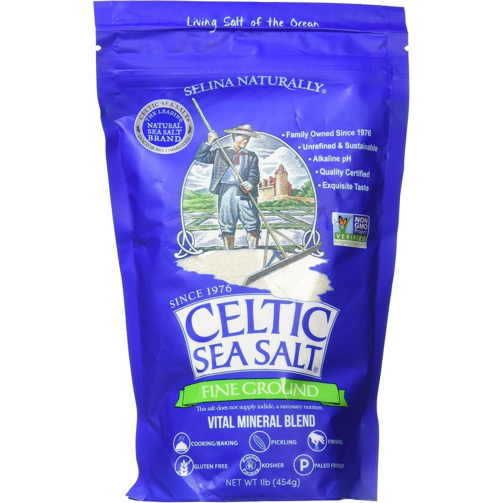 <b>Celtic Sea Salt</b> 셀틱 씨 솔트 바다 소금 454g 1팩