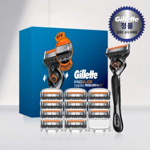 질레트 2024 프로글라이드 매뉴얼 핸들1입+면도날12입