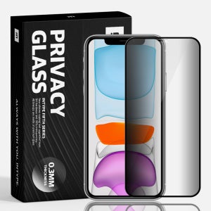 프라이버시 강화유리 사생활보호필름 아이폰11, 2매입