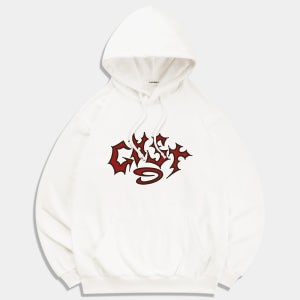 [일반/기모] 특양면 고스트 프린팅 후드티