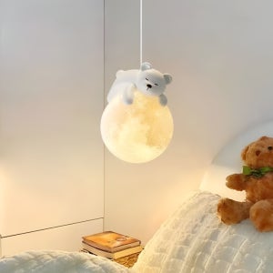 루미베어 드림 펜던트조명 곰돌이 달조명 아이방 무드등 수면등