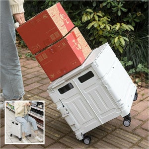 접이식 핸드카트 대용량 장보기 가정용 장보기 마트 장바구니 캐리어