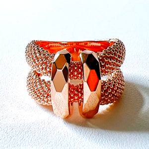 14k 18k 디즐 H 볼드 두줄 반지 검지 종로 금반지