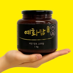 예화담 당조장 국산 저당 고추장 무설탕 저염 당뇨 고추장 500g