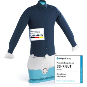 CLEANmaxx Automatic Shirt Ironing Pro 셔츠다림질기 1800W