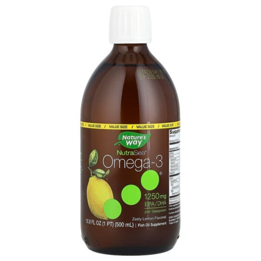 네이쳐스<b>웨이 오메가3</b> 레몬맛 500ml EPA DHA