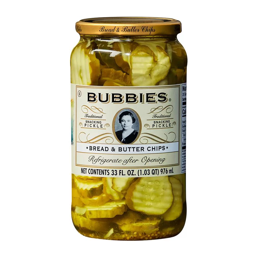 Bubbies 버비스 <b>브레드 앤</b> 버터 피클 칩 935g