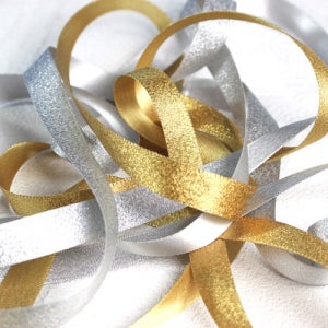 리본 - 메탈릭 포장 리본 ( 15mm 5yd )