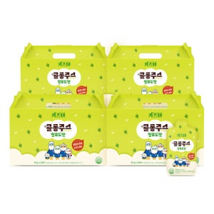 키즈텐 어린이 아기 건강 간식 과일 야채 약재 음료 콜롱 주스 청포도, 70g, 120개