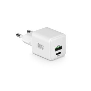 브리츠 BZ-PD25W GaN 듀얼 고속 가정용 스마트폰 충전기 C타입 아답타 25W