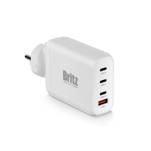 브리츠 BZ-PD100W GaN 듀얼 고속 가정용 스마트폰 충전기 C타입 아답타 100W