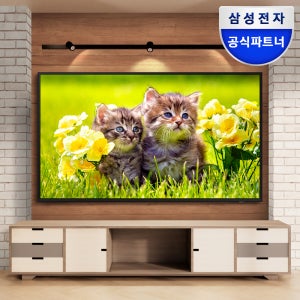 삼성전자 163.9cm(65인치) LED 4K UHD TV LH65BEDHLGFXKR 벽걸이