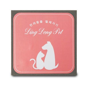 딩동펫 강아지 고양이 털제거스폰지