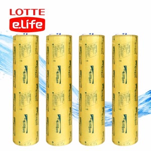 롯데 이라이프 실속형 업소용랩 베스트랩 50cm x 500m, 4개